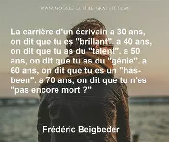 Citation de Frédéric Beigbeder