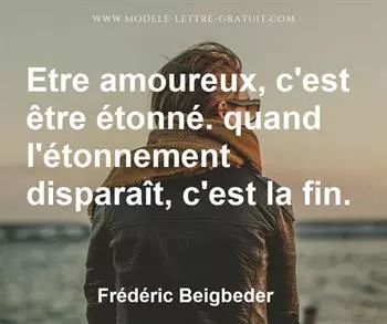 Citation de Frédéric Beigbeder