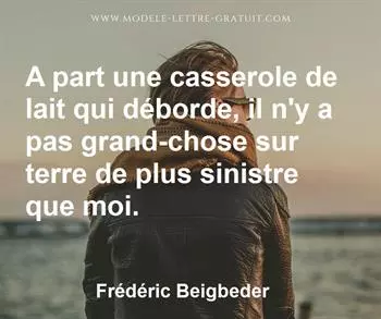 Citation de Frédéric Beigbeder