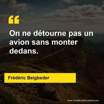 Citation Frédéric Beigbeder