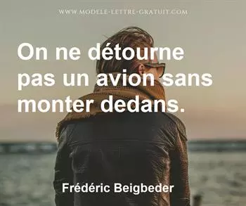 Citation de Frédéric Beigbeder