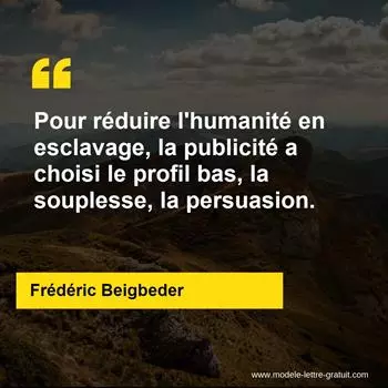 Citation Frédéric Beigbeder