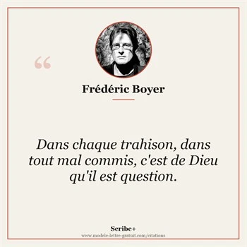 Citation Frédéric Boyer