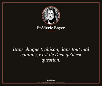Citation de Frédéric Boyer