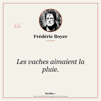 Citation Frédéric Boyer