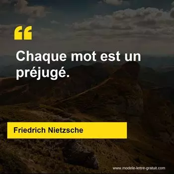 Citation Friedrich Nietzsche