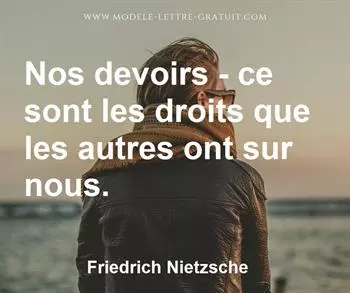 Citation de Friedrich Nietzsche