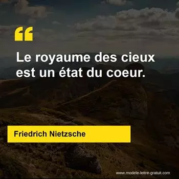 Citation Friedrich Nietzsche