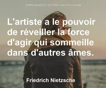 Citation de Friedrich Nietzsche