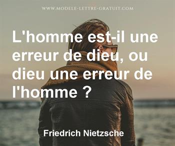 Citation de Friedrich Nietzsche