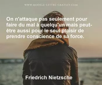 Citation de Friedrich Nietzsche
