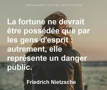 Citation de Friedrich Nietzsche