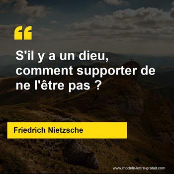 Citation de Friedrich Nietzsche