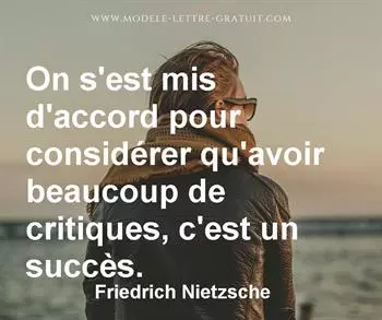 Citation de Friedrich Nietzsche