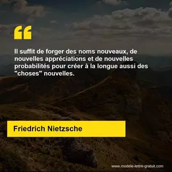 Citation Friedrich Nietzsche