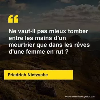 Citation Friedrich Nietzsche