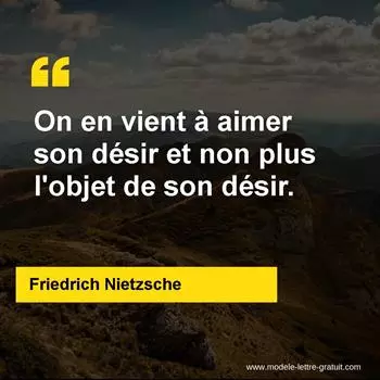 Citation Friedrich Nietzsche
