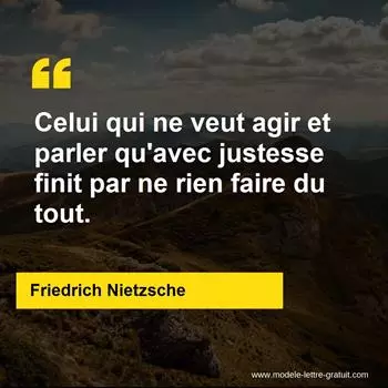 Citation Friedrich Nietzsche