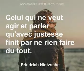Citation de Friedrich Nietzsche