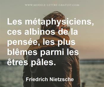 Citation de Friedrich Nietzsche