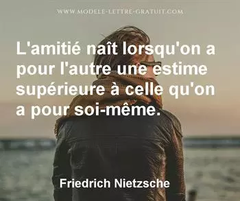 Citation de Friedrich Nietzsche