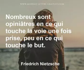 Citation de Friedrich Nietzsche