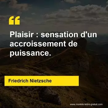 Citation Friedrich Nietzsche
