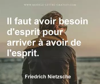 Citation de Friedrich Nietzsche