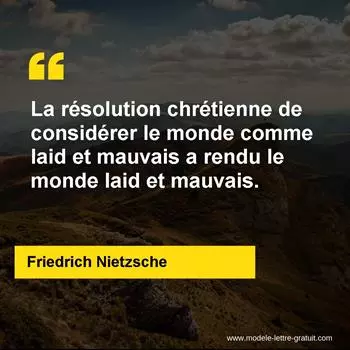 Citation Friedrich Nietzsche