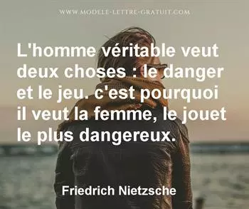 Citation de Friedrich Nietzsche