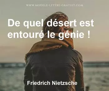 Citation de Friedrich Nietzsche
