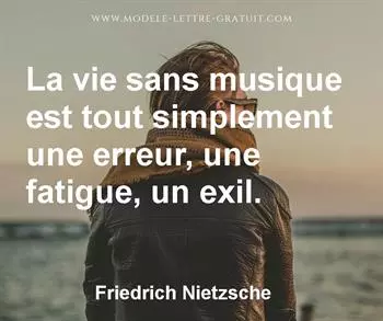 Citation de Friedrich Nietzsche