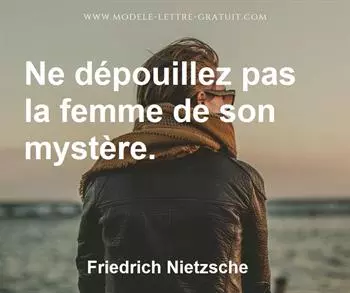 Citation de Friedrich Nietzsche