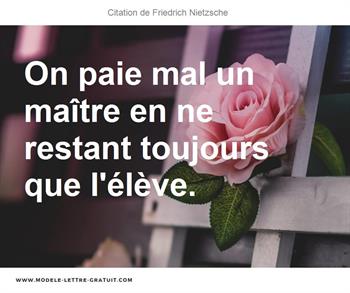 Citations Friedrich Nietzsche