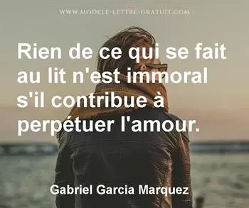 Citation de Gabriel Garcia Marquez