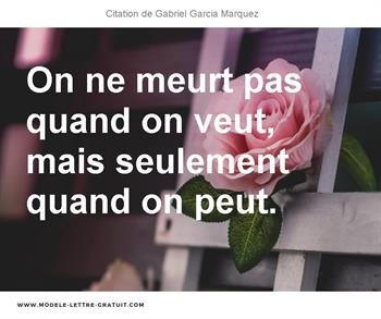 Citations Gabriel Garcia Marquez