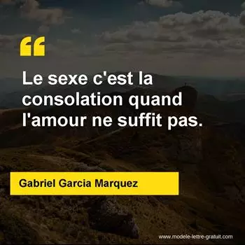 Citation Gabriel Garcia Marquez