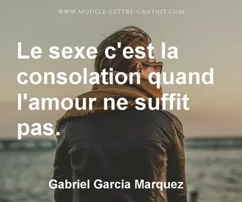 Citation de Gabriel Garcia Marquez