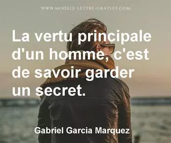 Citation de Gabriel Garcia Marquez