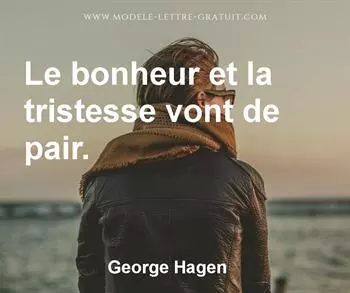 Citation de George Hagen