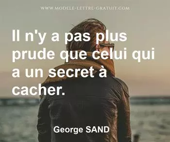 Citation de George SAND
