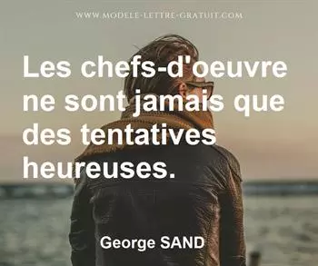 Citation de George SAND