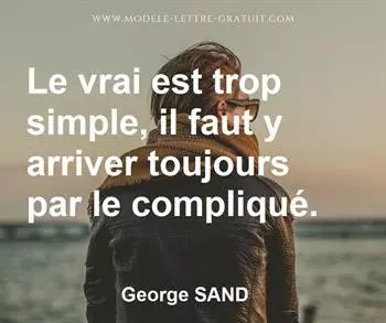 Citation de George SAND