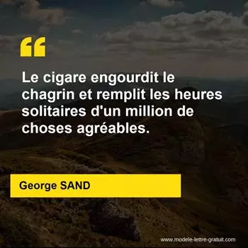 Citation George SAND