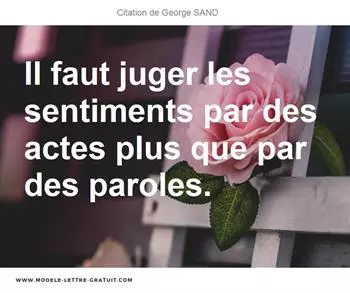 Citations George SAND