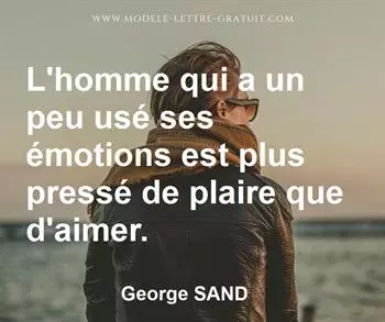 Citation de George SAND