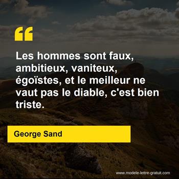 Citation de George Sand