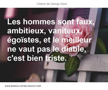 Citations George Sand