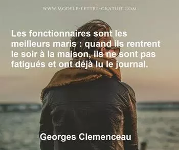Citation de Georges Clemenceau