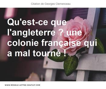 Citations Georges Clemenceau
